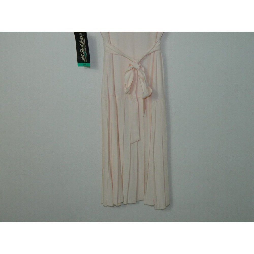 All That Jazz Dress Vintage 80's CottageCore Removable Dickie Junior Size 9/10 - Picture 7 of 15